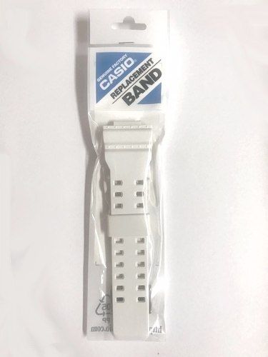 Pulseira + Bezel (capa Protetora) GA-300-7A Casio G-Shock Branco Fosco  - E-Presentes