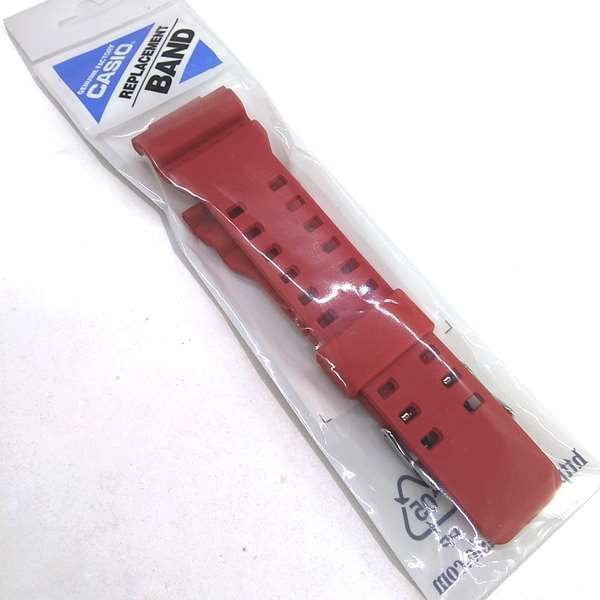 Pulseira + Bezel GDF-100-4 Casio G-Shock Vermelho  - E-Presentes