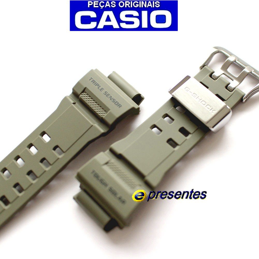 Pulseira + Bezel Verde Casio G-shock Rangeman Gw-9400-3 - E-Presentes
