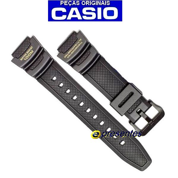 Pulseira Casio Sgw-400H-1B2V Resina Preta *100% Original  - E-Presentes