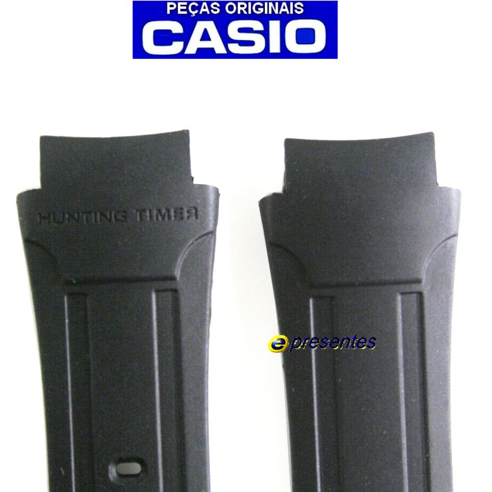 Pulseira Casio AMW-701 Resina Preta - 100% original - E-Presentes