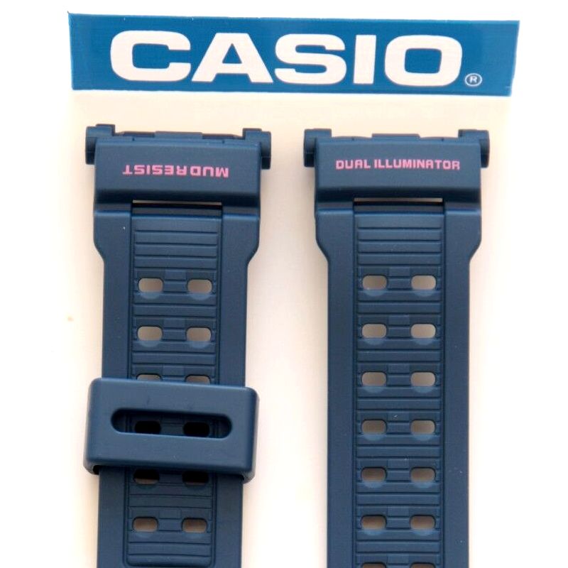 Pulseira Casio  G-9000mx-2  G-shock Mudman Resina Azul *  - E-Presentes