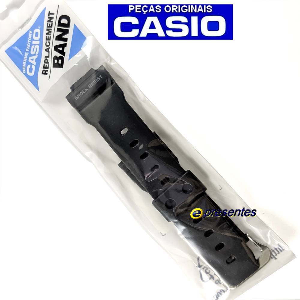 Pulseira Casio G-shock  DW-6900E-1 Preto fosco -  Peça 100% Original - E-Presentes