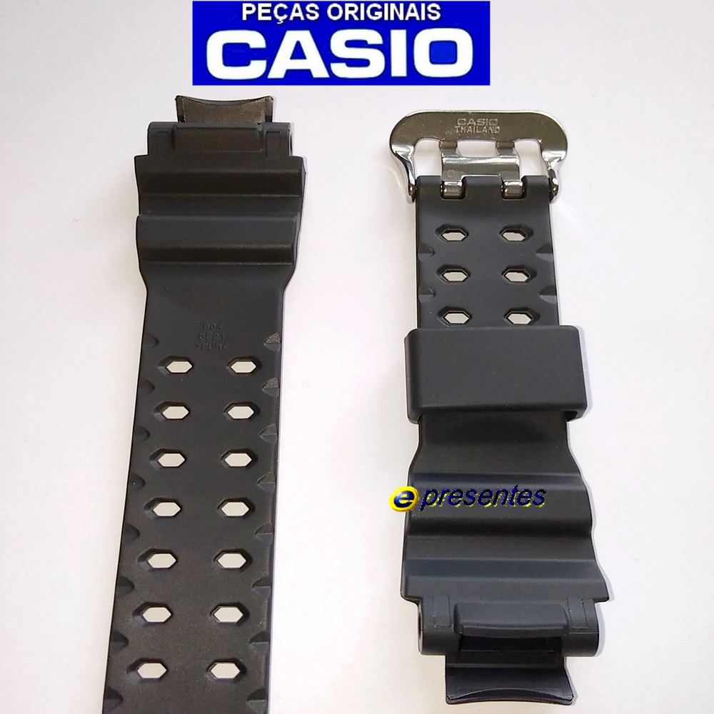 Pulseira Casio G-shock G-1400-1a3 Resina Preta - 100% Original   - E-Presentes