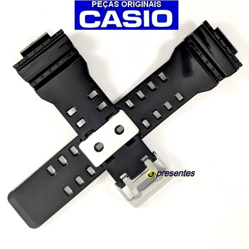 Pulseira Casio G-shock GA-110RD-4A Preto Brilhante - E-Presentes