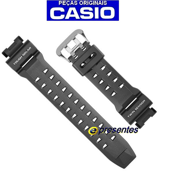 Pulseira Casio G-shock Riseman G-9200 Gw-9200 Resina Preta - E-Presentes