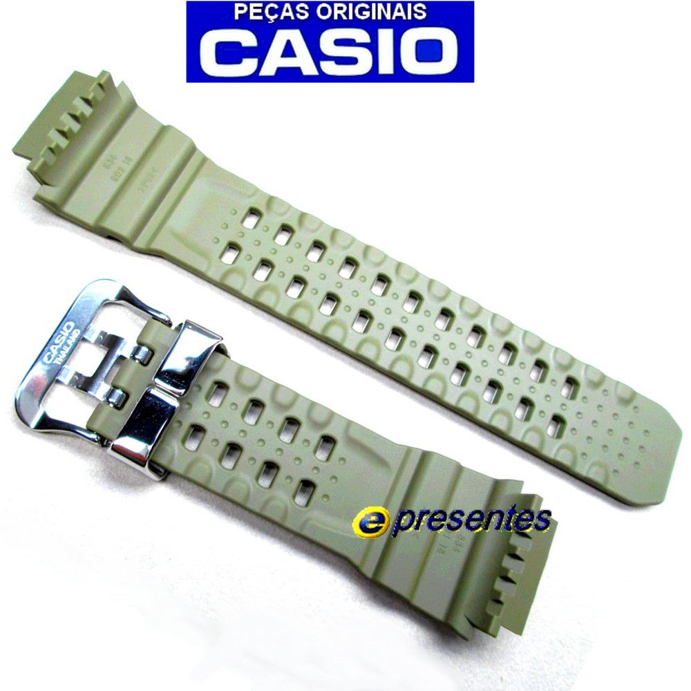 Pulseira Casio G-shock Verde Gw-9400-3 - 100% Original - E-Presentes