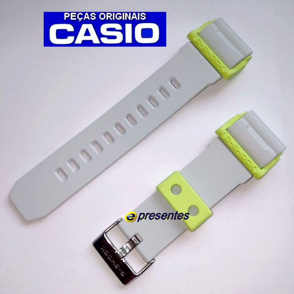 Pulseira Relógio GD-400dn-8 Branco Casio G-Shock - Peça 100% Original - E-Presentes