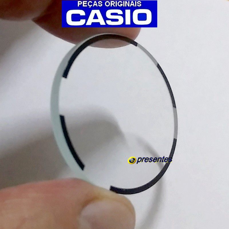 Pulseira Resina Preto Fosco  + Vidro Cristal Mineral Casio G-Shock GA-200-1A GA-201-1A  - E-Presentes