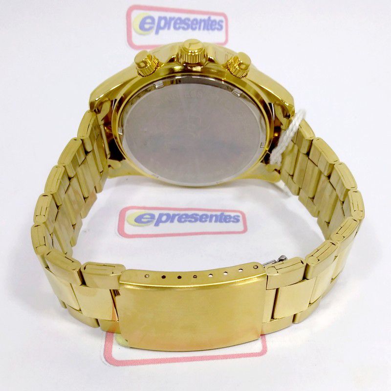 Relógio Condor Dourado Masculino Gradeados COVD33AR/4C  - E-Presentes