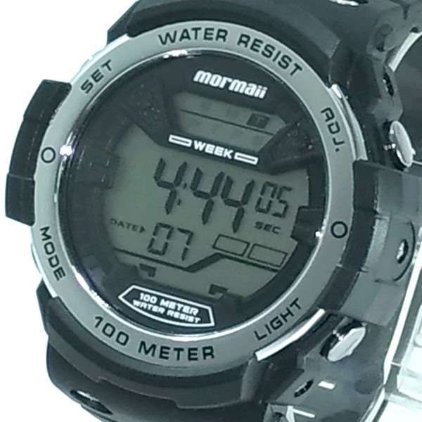 Relógio Mormaii Wave Masculino MO3500B/8K - Grande 51mm  - E-Presentes