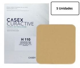 CURATIVO HIDROCOLOIDE REGULAR 10CMX10CM H110 CASEX - 5 UNID