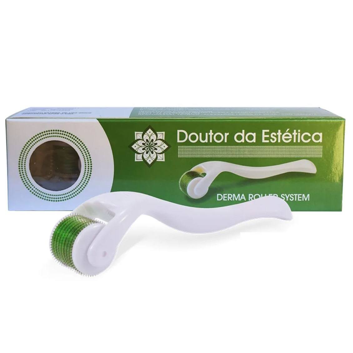 Kit 3un Derma Roller Microaguhamento Doutor da Estética - 1,5mm