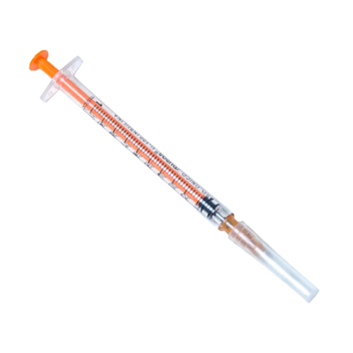 Seringa Insulina 1ml Resíduo Zero Agulha 13mmx0,45mm - 100un - Solidor