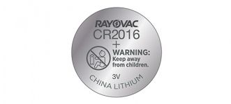 BATERIA LITHIUM CR2016 3V - RAYOVAC