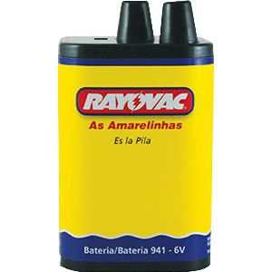 BATERIA AMARELINHA 941 6V - RAYOVAC  - RANOVA - A maior variedade de itens MRO