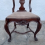 6 Cadeira Antiga Dom Jose Jacaranda Mineiro
