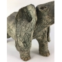 Antiga Escultura Elefante Assinada Violeta Picollo