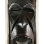 Antiga Escultura Mascara Africana Em Madeira