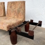 Antigo Sofa Componivel Zalszupin Jacaranda Anos 60