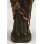 Arte Sacra Santo Sao Judas Tadeu Antigo Em Madeira 19cm Altura