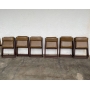 Conjunto 6 Cadeira Antiga Dobravel Oca Sergio Rodrigues Design Anos 60
