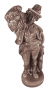 Escultura Antiga Em Ceramica 41cm