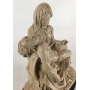 Escultura Antiga Pieta Resina 21cm