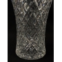 Lindo Vaso Cristal Grande Lapidado 30cm