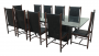 Magnifica Mesa De Jantar 10 Cadeiras Jacaranda Anos 60 Design