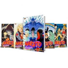 Box Naruto Gold - Vols. 51 ao 55