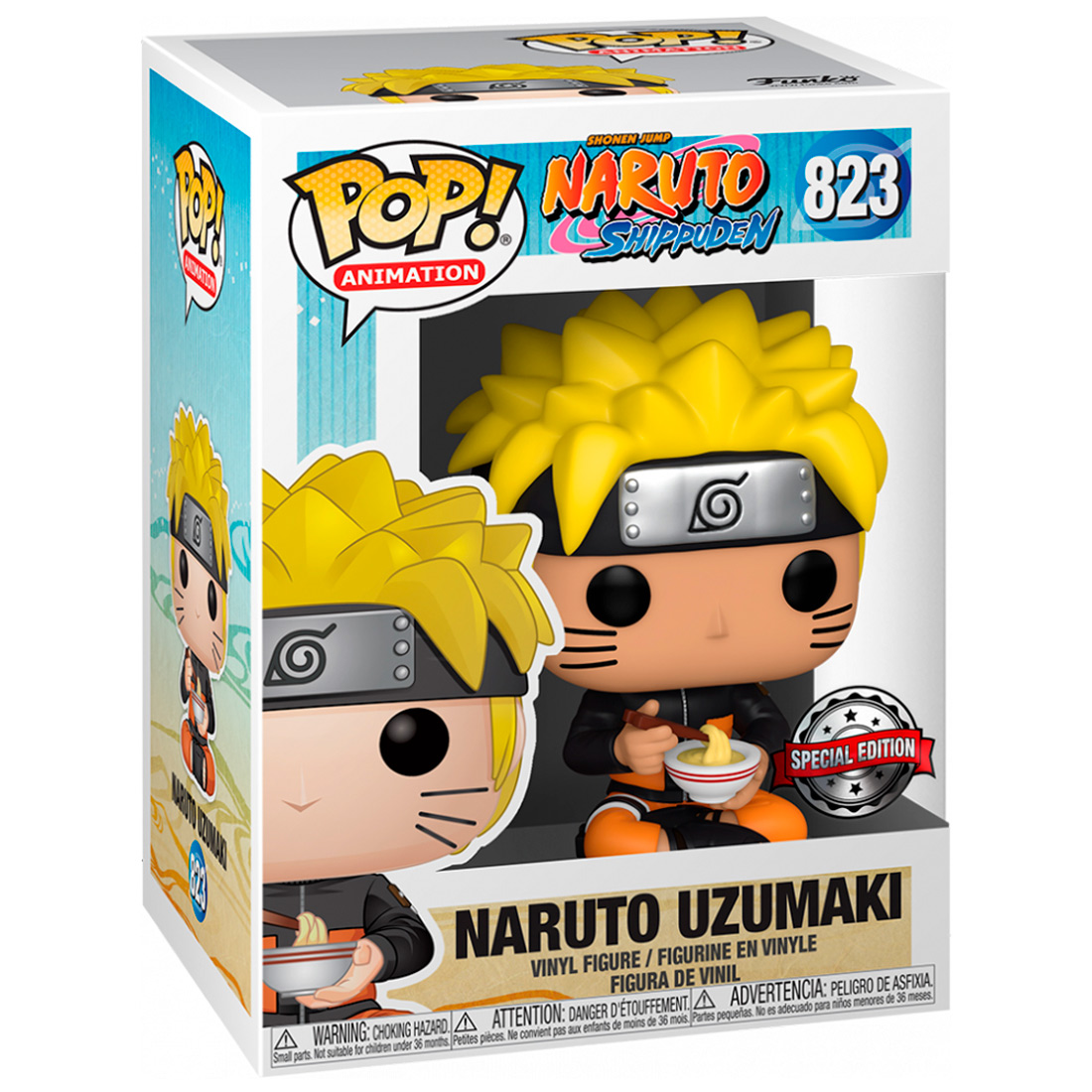 Pop! Animation - Naruto Shippuden - Naruto Uzumaki Special Edition #823 - Funko
