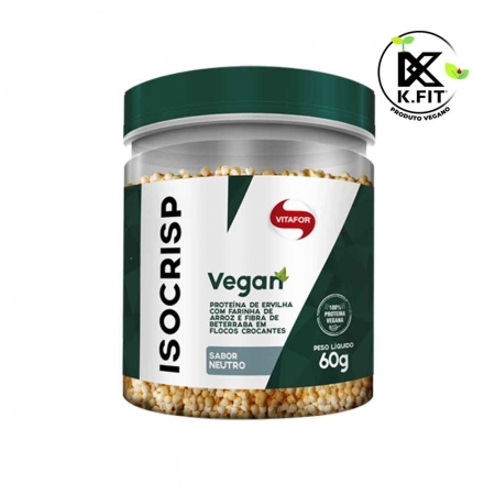 Proteína Vegetal Isocrisp Vegan 60g - Vitafor