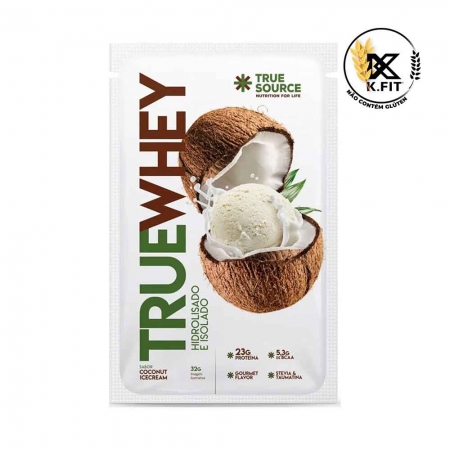 Whey Isolado True Whey Coconut Ice Cream 32g - True Source