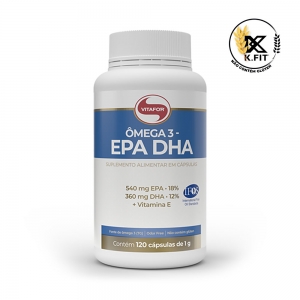 Omega 3 EPA e DHA 120 Cáps - Vitafor