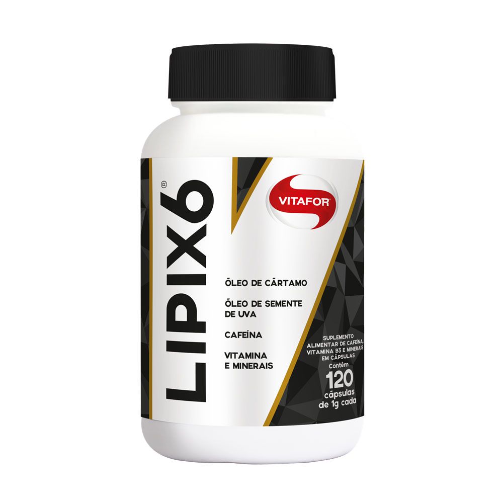 Lipix6 120 Cáps - Vitafor  - KFit Nutrition