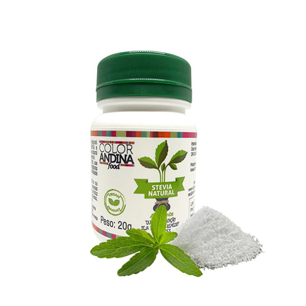 Stevia Natural 20g Color Andina - KFit Nutrition