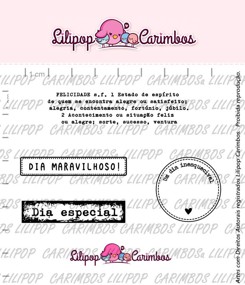 BOX DIÁRIO DA POSITIVIDADE - MOSTARDA  - Lilipop carimbos