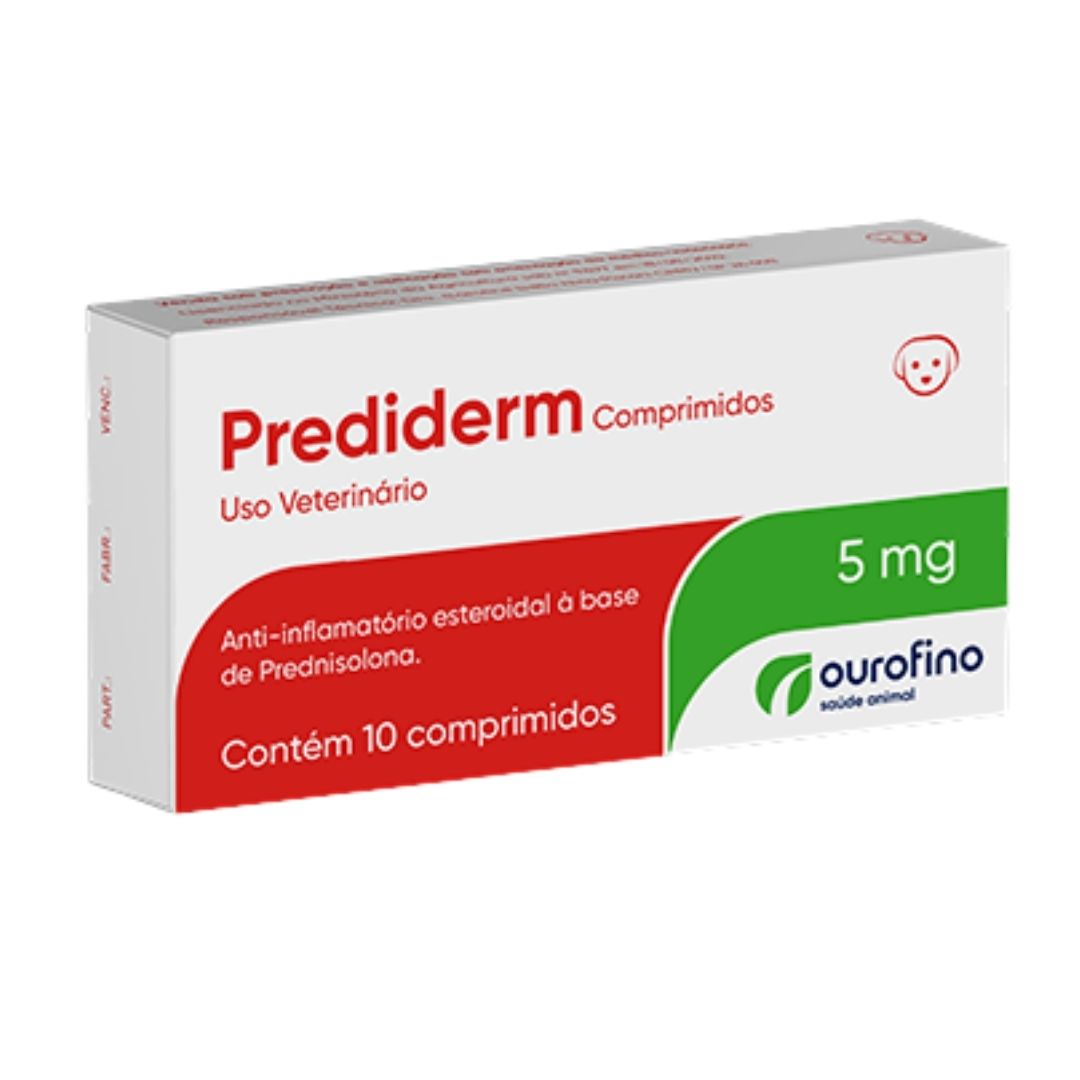 Prediderm Ourofino  5mg - 10 Comprimidos