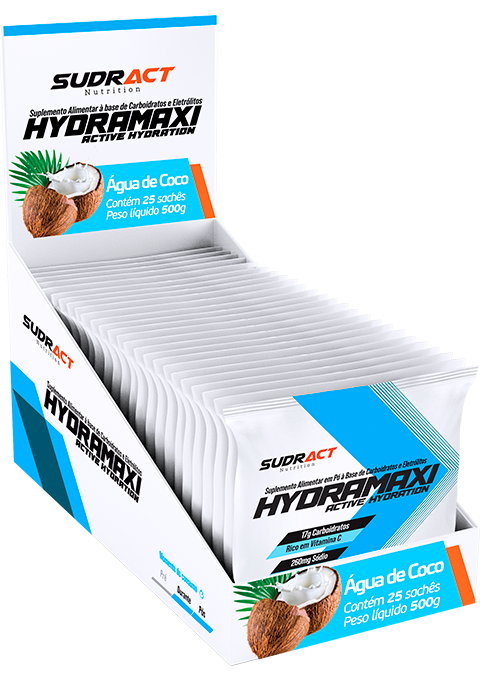 Hydramaxi 25 sachês Sudract Nutrition