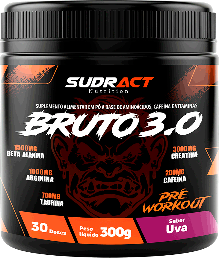 PRE WORKOUT BRUTO 3.0 - SUDRACT NUTRITION