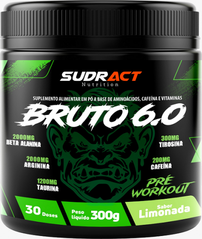 PRE WORKOUT BRUTO 6.0 - SUDRACT NUTRITION