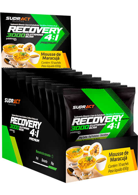 Recovery Premium 10 sachês de 65g - Sudract Nutrition