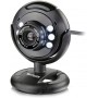 Webcam Multilaser Plug e Play 16Mp NighTVision Microfone USB