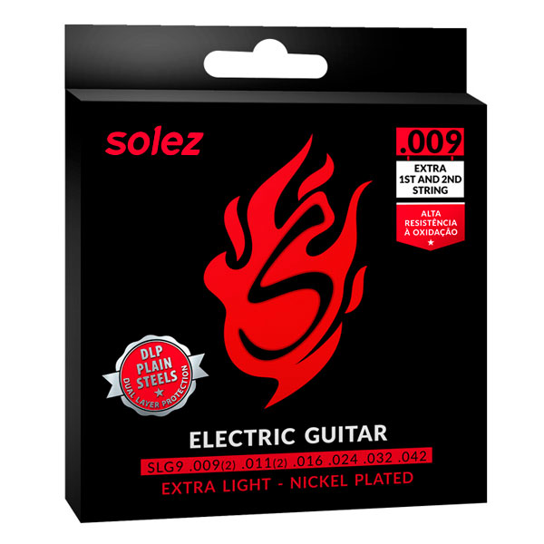 Corda Para Guitarra 009 SLG9 Solez