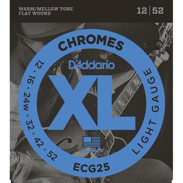 Corda Para Guitarra 012 Ecg25 Chromes Daddario