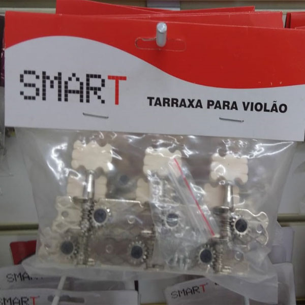 Tarraxa Para Violão Pino Grosso 3+3 TXPG Smart