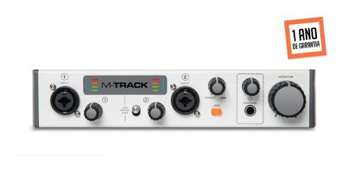 Interface M-Audio para gravação USB MTRACKII
