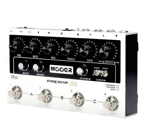 Multi Pré-amplificador M999 Preamp Live Mooer