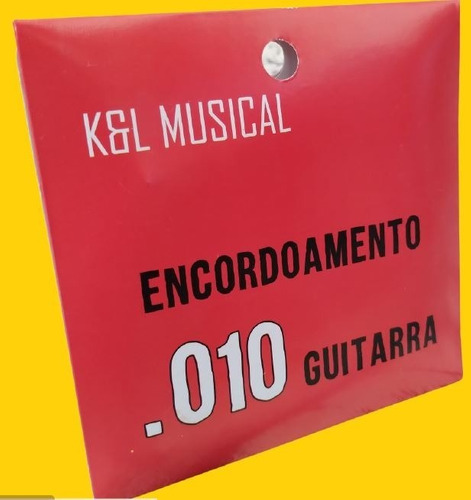 Encordoamento Kel Musical 0.10 P/ Guitarra